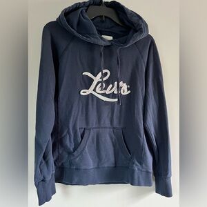 Levi's Men's or Unisex Navy Blue Hoodie size S Small Classic Levi’s patch